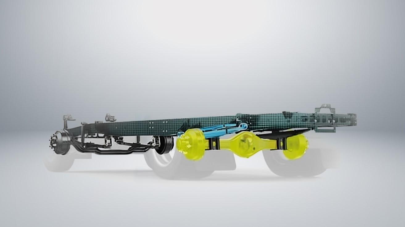 Tera350 Plus - Chassis bằng thép cường độ cao